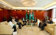 AUC Chairperson received the Executive Secretary of IGAD, @DrWorkneh